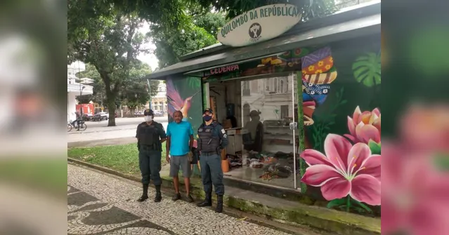 Imagem ilustrativa da notícia Loja na Praça da República é arrombada
