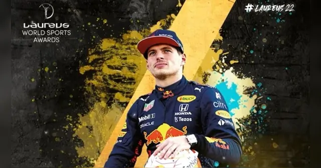 Imagem ilustrativa da notícia Max Verstappen é eleito o atleta do ano no Prêmio Laureus