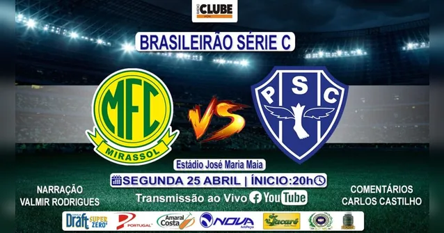 Imagem ilustrativa da notícia Tem Jogo no DOL! Acompanhe Mirassol-SP x Paysandu