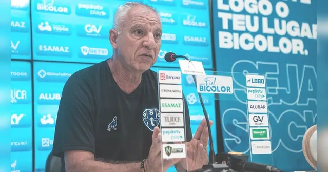 Imagem ilustrativa da notícia Técnico do Paysandu destaca equilíbrio e exalta pontos fora