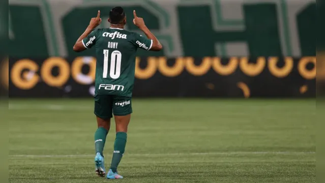 Imagem ilustrativa da notícia Video: Paraense Rony comemora gol pelo Palmeiras