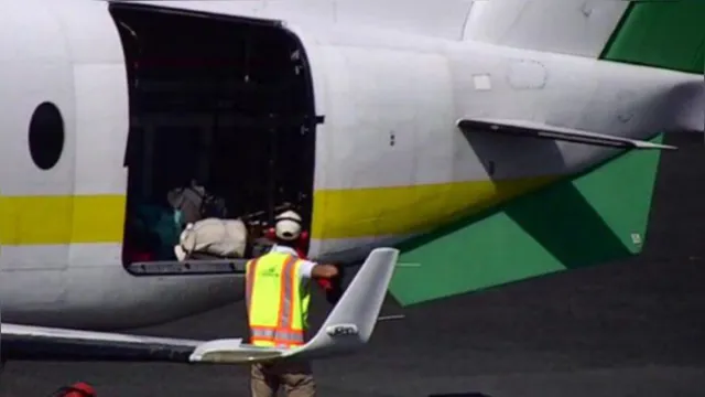 Imagem ilustrativa da notícia Avião perde porta e bagagens logo ao decolar no Panamá