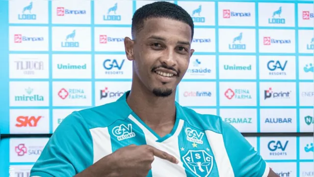 Imagem ilustrativa da notícia Volante Wesley já pode estrear pelo Paysandu na Série C