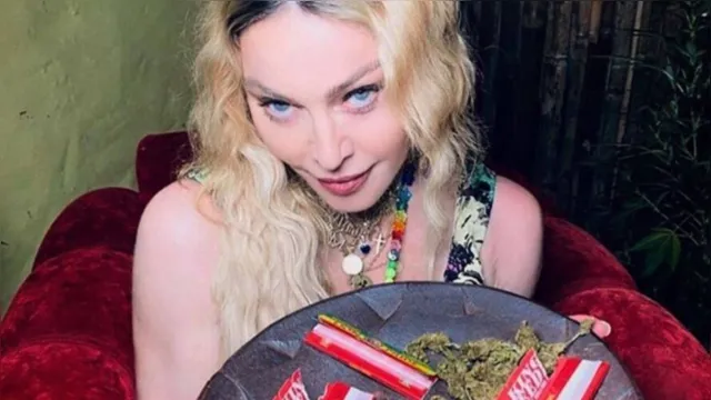 Imagem ilustrativa da notícia Madonna curte festa com muita maconha e fotos viralizam