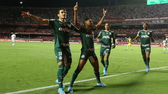 Imagem ilustrativa da notícia Gol de Rony quebra o tabu do São Paulo sobre o Palmeiras 
