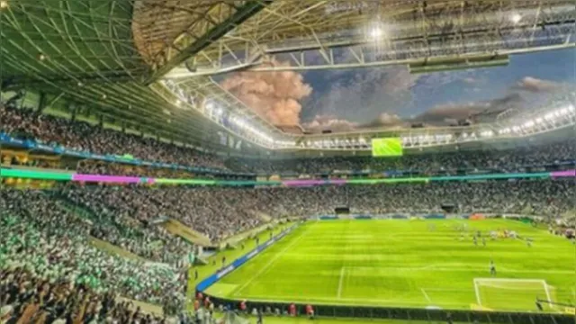 Imagem ilustrativa da notícia Torcida apoia Palmeiras antes da decisão do Paulista