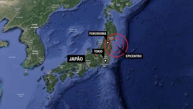 Imagem ilustrativa da notícia Terremoto abala o Japão e emite alerta de Tsunami