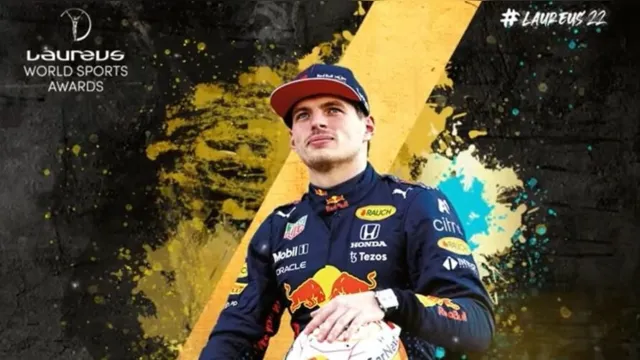 Imagem ilustrativa da notícia Max Verstappen é eleito o atleta do ano no Prêmio Laureus