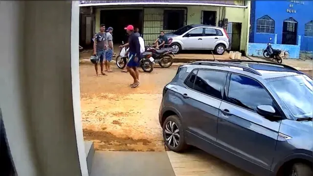 Imagem ilustrativa da notícia Vídeo: homem é morto à bala após discussão em Altamira