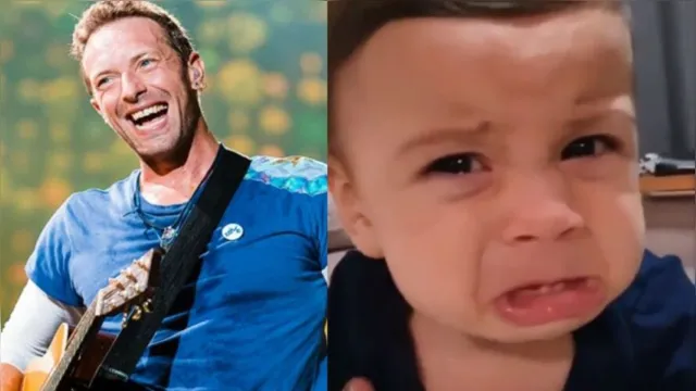 Imagem ilustrativa da notícia Bebê cai no choro ao ouvir música da Coldplay; veja o vídeo!