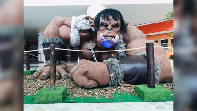 Imagem ilustrativa da notícia Orcs gigantes são destaques de exposição inédita em Belém