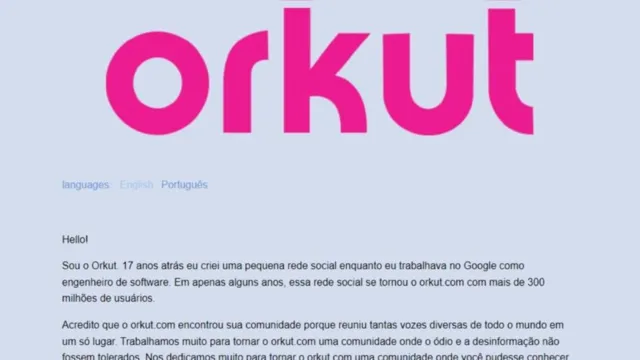 Imagem ilustrativa da notícia Orkut de volta? Carta publicada sugere possível retorno