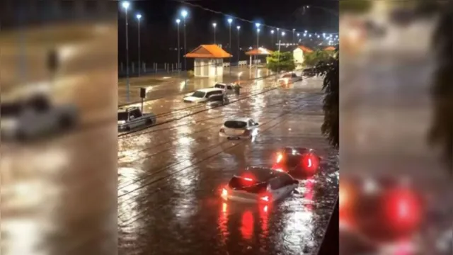 Imagem ilustrativa da notícia Chuvas deixam Santarém debaixo d'água e causam prejuízos