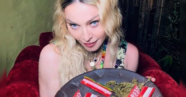 Imagem ilustrativa da notícia Madonna curte festa com muita maconha e fotos viralizam