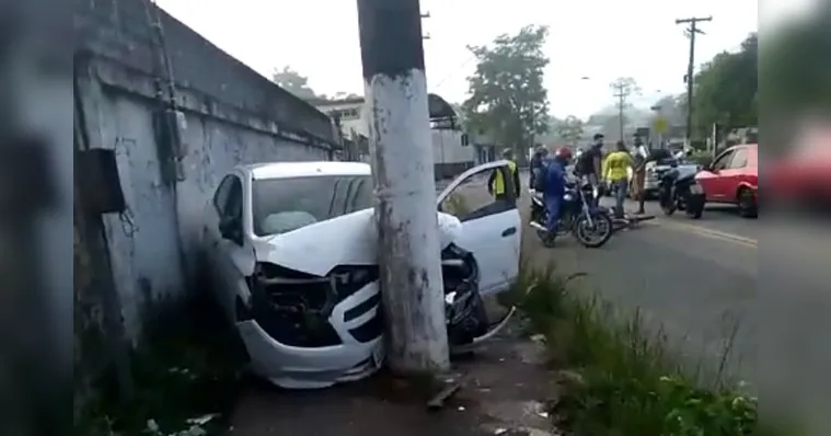 Imagem ilustrativa da notícia Vídeo: homem atropela ciclista na Arthur Bernardes