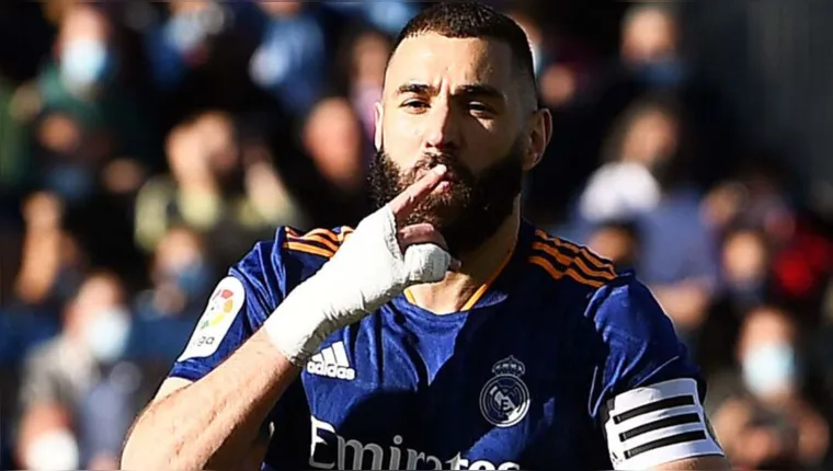 Imagem ilustrativa da notícia Benzema decide e Real Madrid vence mais uma no Espanhol