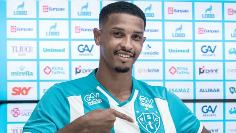 Imagem ilustrativa da notícia Volante Wesley já pode estrear pelo Paysandu na Série C