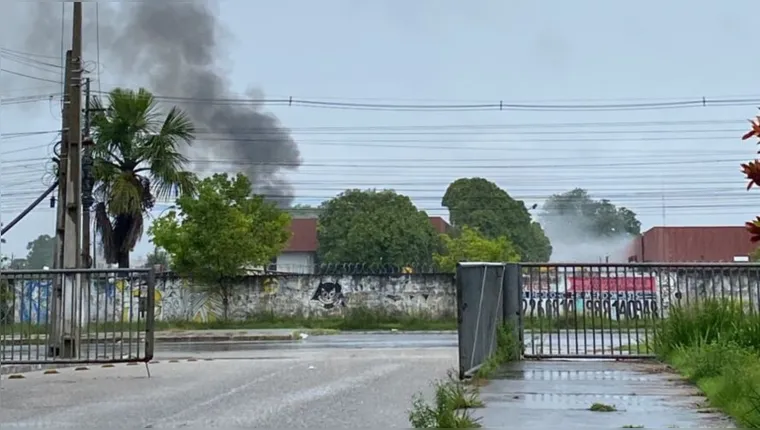 Imagem ilustrativa da notícia Vídeo: fábrica da Eletronorte sofre explosão em Belém