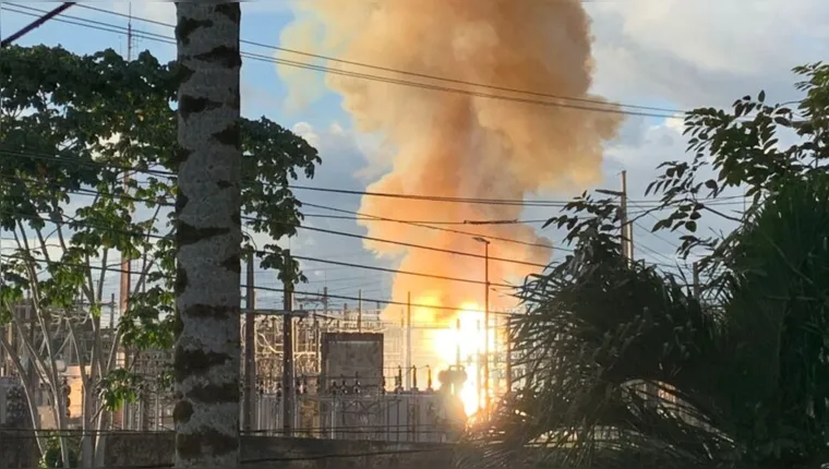 Imagem ilustrativa da notícia Parte de Belém e Ananindeua sem energia após incêndio