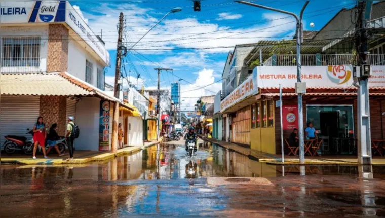 Imagem ilustrativa da notícia Rio Tapajós atinge maior nível e Santarém decreta emergência