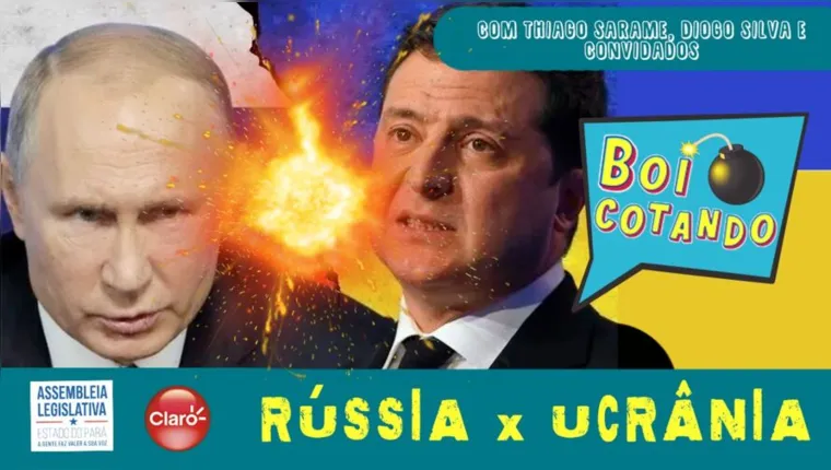 Imagem ilustrativa da notícia DOLCast: Rússia x Ucrânia na mira da turma do Boicotando