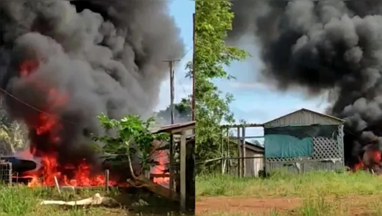 Imagem ilustrativa da notícia Tanques de combustível explodem em garimpo no Pará 