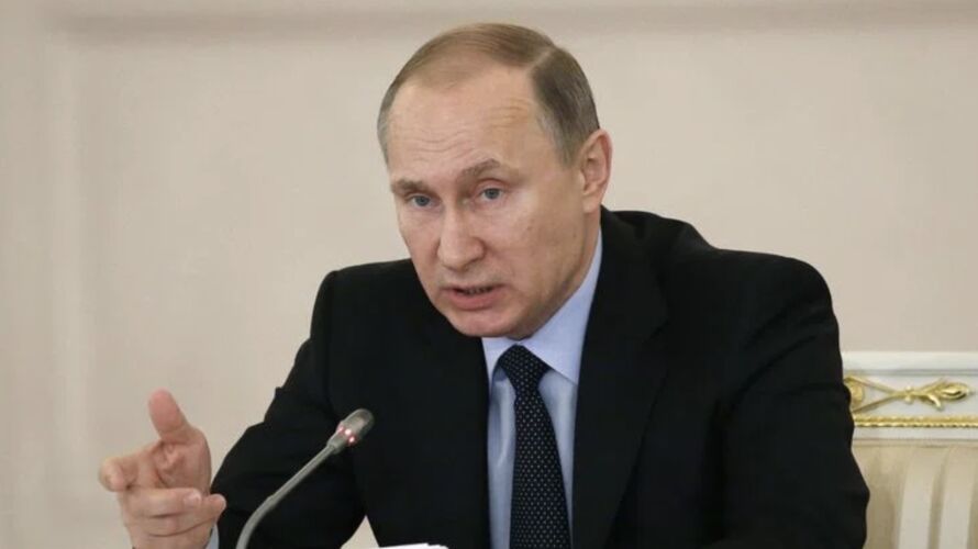 Vladimir Putin, presidente da Rússia
