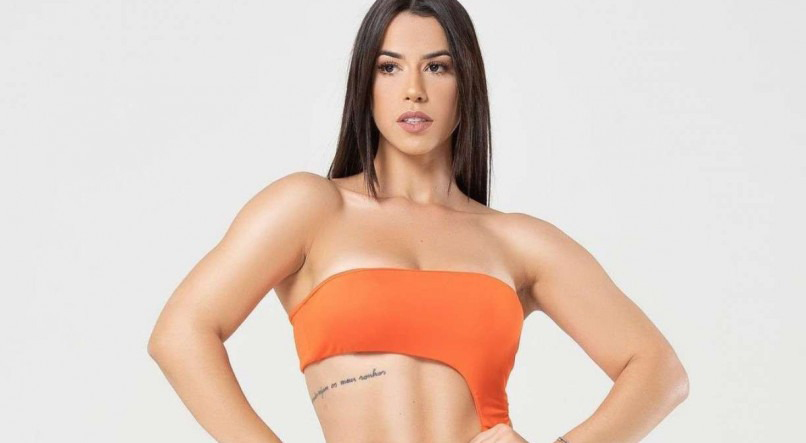 Larissa Tomasia, 25, a 6ª eliminada do Big Brother Brasil 22