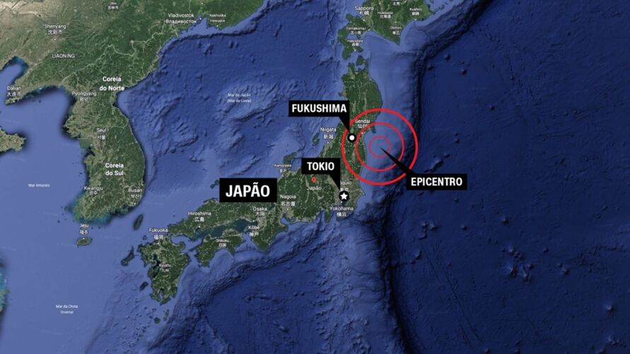 Abalo atingiu várias cidades e traz preocupações inclusive nuclear ao povo japonês