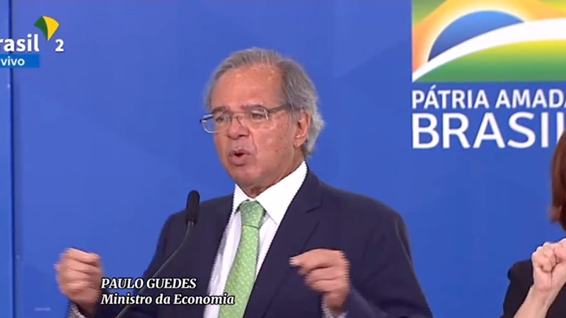 Ministro da economia Paulo Guedes