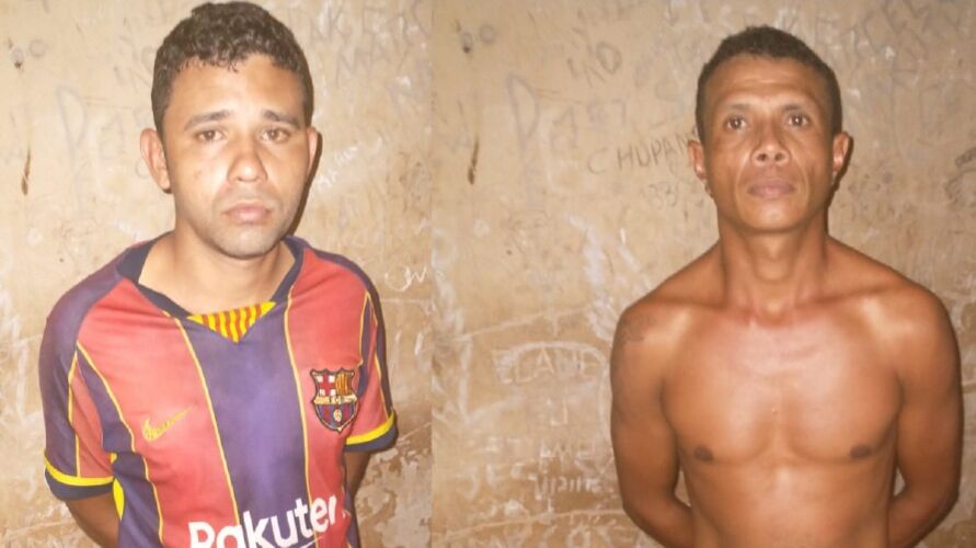Clebson da Silva e Wilson Barral foram presos em flagrante