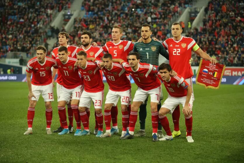 Seleção de futebol da Rússia está impedida de competir campeonatos internacionais