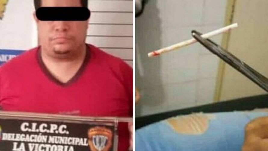 O homem, de 38 anos, foi preso pela polícia venezuelana