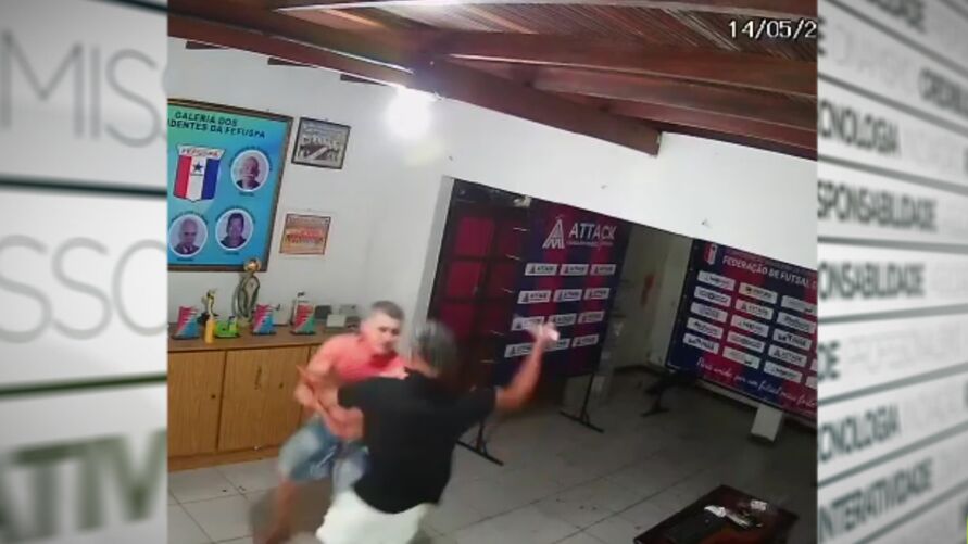 Imagem ilustrativa da notícia: Vídeo: presidente de federação de futsal é atacado a facadas
