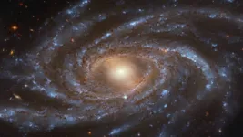 Imagem ilustrativa da notícia Veja a 1ª imagem do buraco negro no centro da galáxia