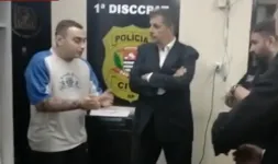 Imagem ilustrativa da notícia Vídeo: falso entregador que matou jovem se entrega à polícia