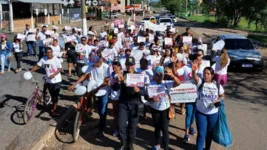 Caminhada aconteceu neste domingo em Marabá