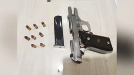 Na casa de Andreis Carneiro da Silva a polícia encontrou a arma