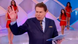 O apresentador Silvio Santos está preocupado com a audiência do SBT