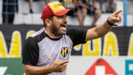 Técnico Robson Melo, do Castanhal, destacou a evolução da equipe