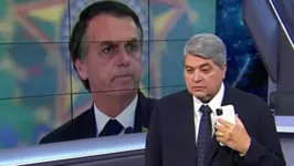 Bolsonaro no programa de Datena
