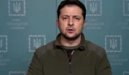 O presidente ucraniano Volodymyr Zelensky