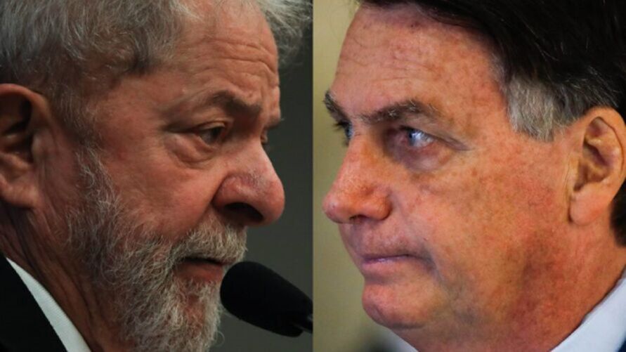 Imagem ilustrativa da notícia: Lula tem 44% e Bolsonaro 31% em pesquisa do Ipespe