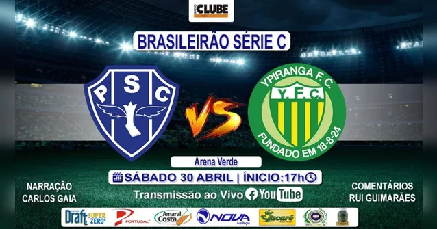 Imagem ilustrativa da notícia Tem Jogo no DOL! Ouça Paysandu X Ypiranga-RS