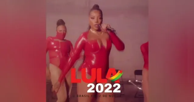 Imagem ilustrativa da notícia Eleições 2022: cantora Ludmilla dança ao som de "vai dar PT"