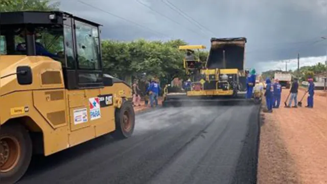 Imagem ilustrativa da notícia Baixo Amazonas: PA-439 em Óbidos e Oriximiná recebe asfalto