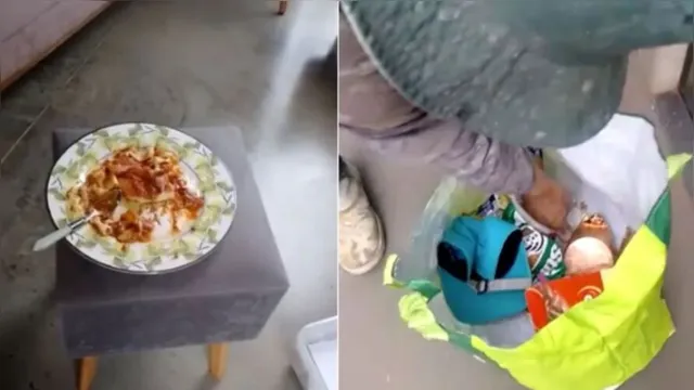 Imagem ilustrativa da notícia Vídeo: ladrão invade casa, almoça e acaba preso após dormir