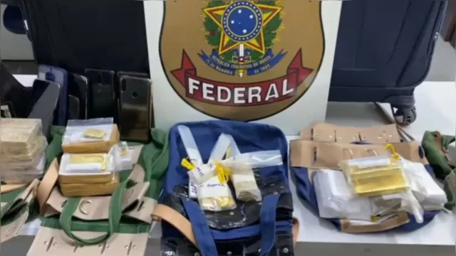 Imagem ilustrativa da notícia PF apreende 78kg de ouro de origem paraense em São Paulo