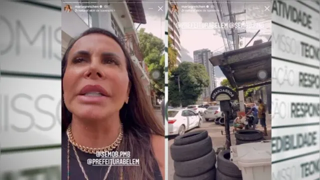 Imagem ilustrativa da notícia Gretchen denuncia vizinhos na internet. Veja o vídeo!