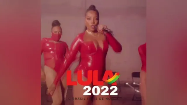 Imagem ilustrativa da notícia Eleições 2022: cantora Ludmilla dança ao som de "vai dar PT"